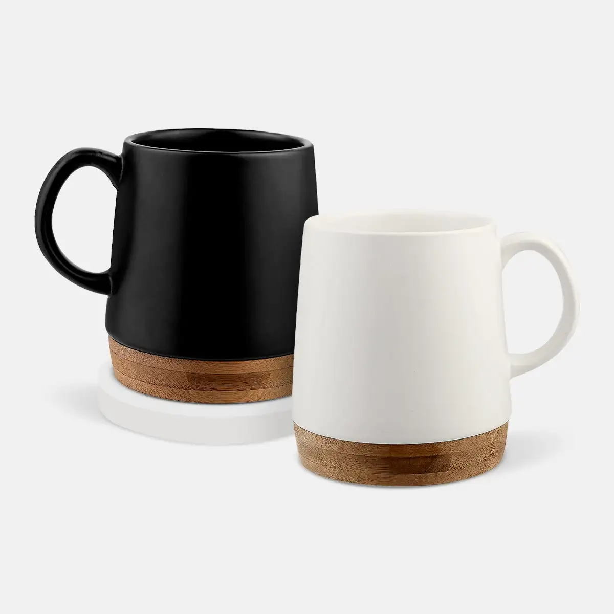 Taza FIORLAND 16 oz Mate con Base de Bambú
