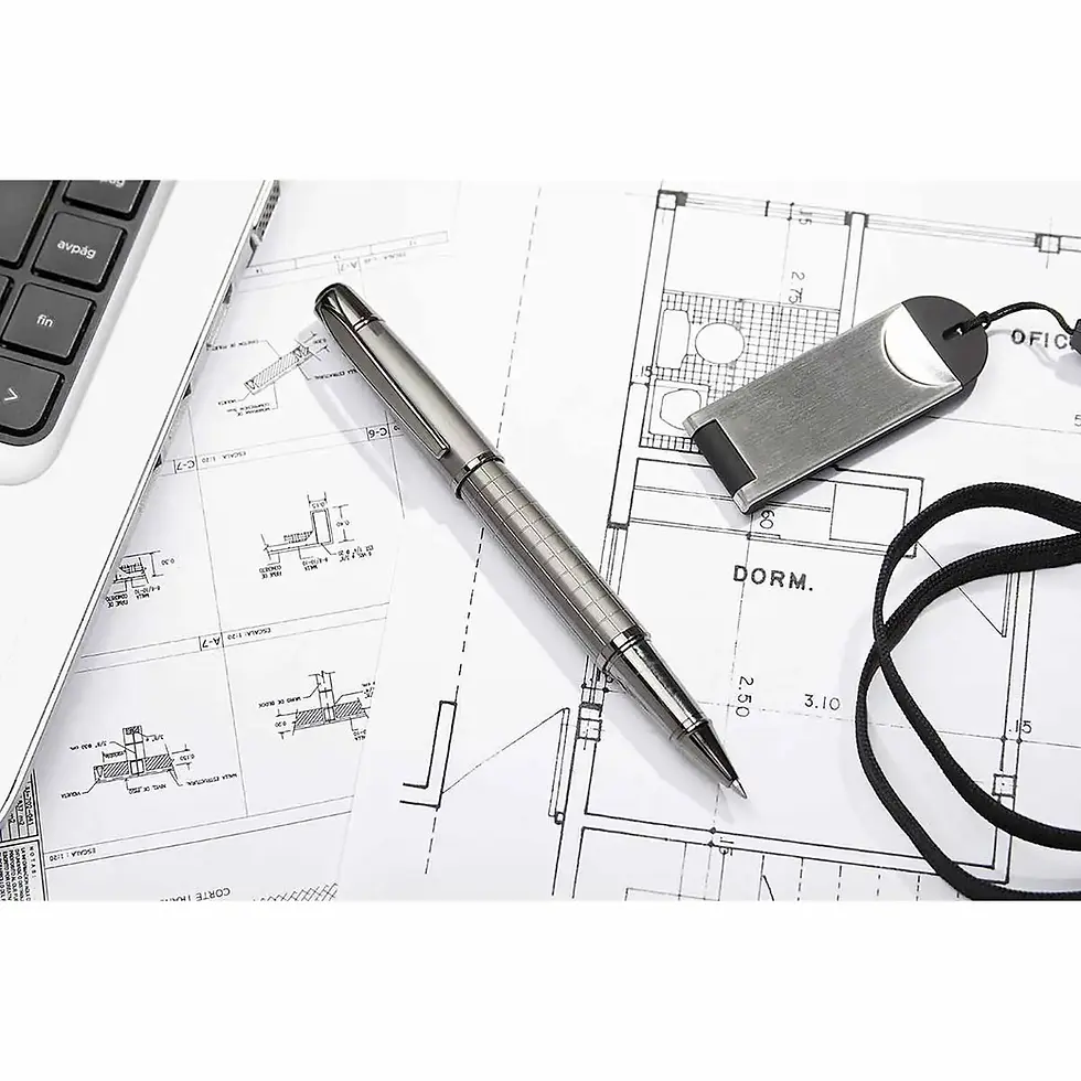 Miniatura: Bolígrafo roller ejecutivo con estuche.