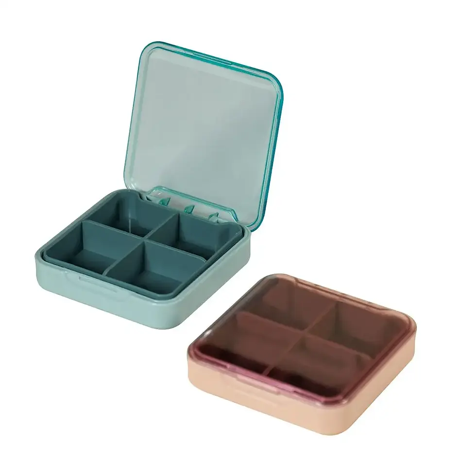 Pastillero XATTI compacto con organizador removible