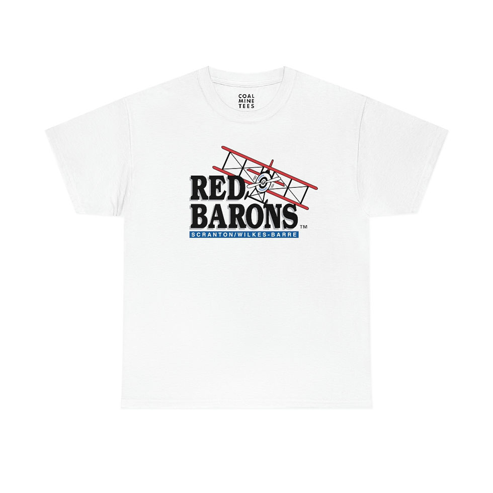 Red Barons -90's Logo Tee