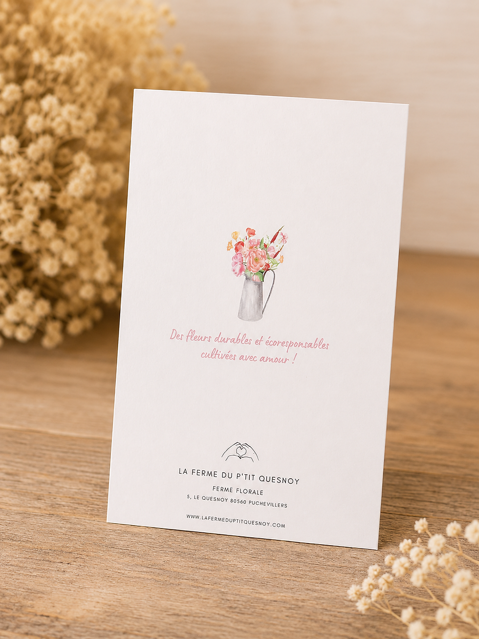 Miniature : Carte fleurie