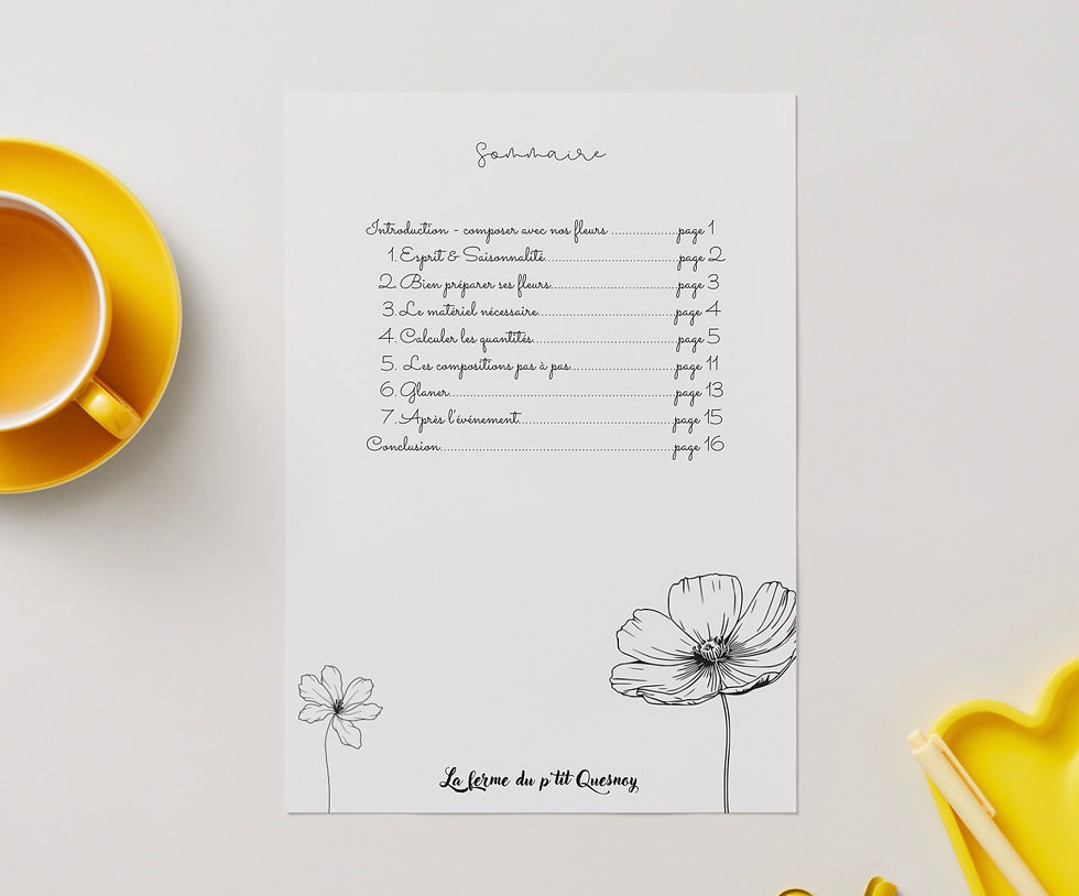 Miniature : Ebook : composer avec nos fleurs