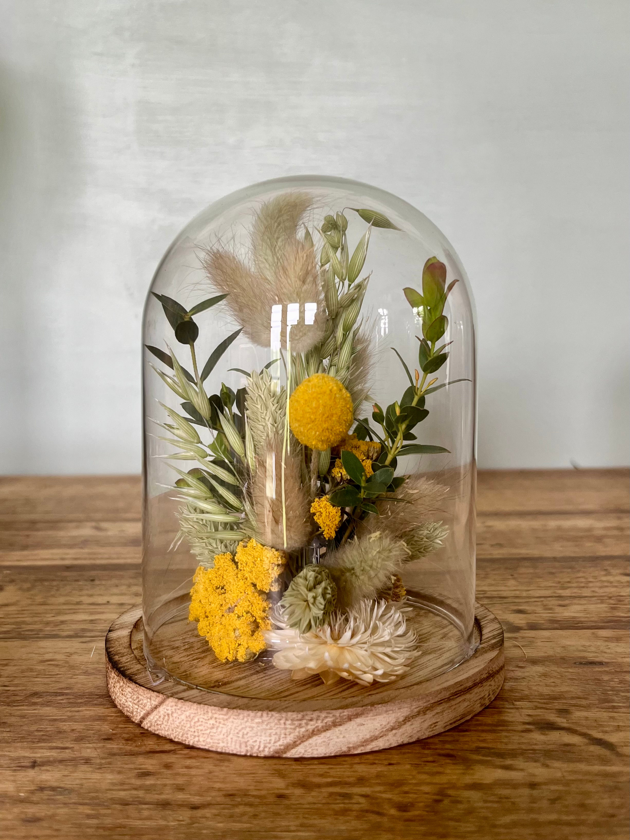 Grande cloche fleurie