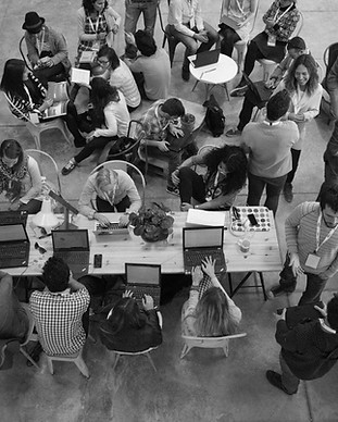 Top View of Modern Workspace