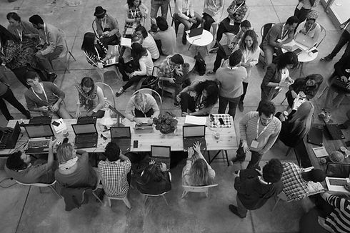 Top View of Modern Workspace