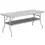 Thumbnail: 6ft Stainless Steel Table with Folding Legs