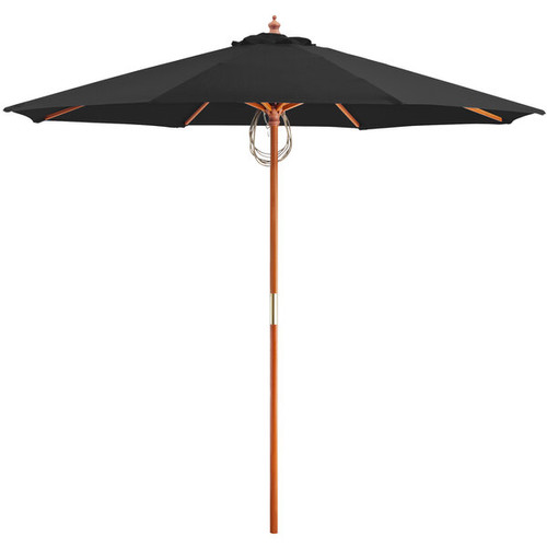 Black Pulley Lift Umbrella | Sonic Rentals