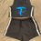 Thumbnail: Play-Deaux Ladies Yoga Short Set