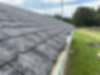 Asbestos cement roof shingles identified as part of a commercial asbestos inspection