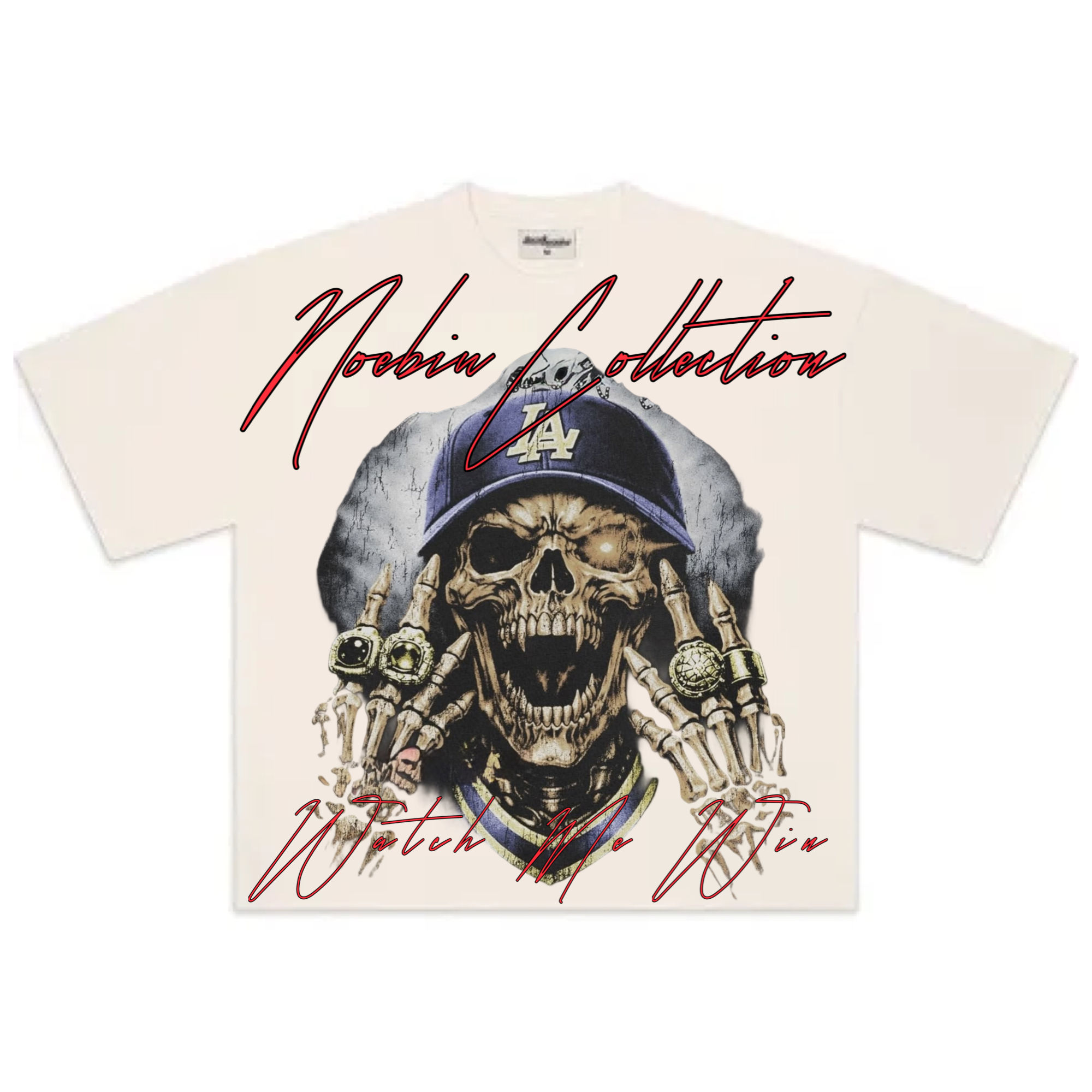 NOEBIU “Watch Me Win” Graphic Tee