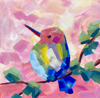 Early Bird in Pink