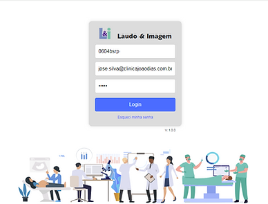 Tela de login