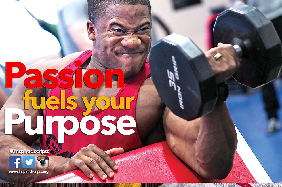Passion fuels Purpose