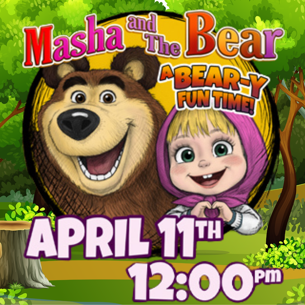 A BEAR-Y FUN TIME with Masha and the Bear