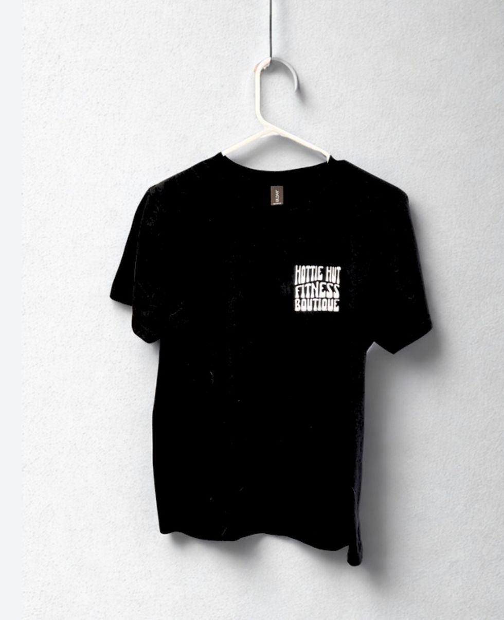 Thumbnail: Motivational Phrase Cotton Loose Fitted T-shirt 