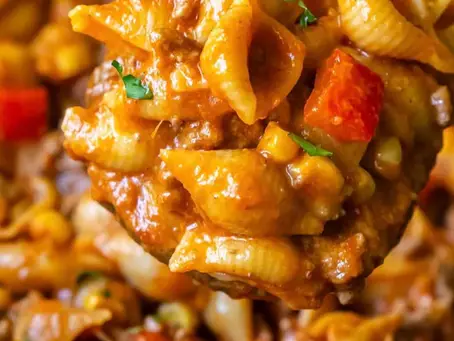 Slow Cooker Taco Pasta