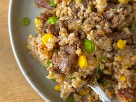 One Pot Beef and Rice