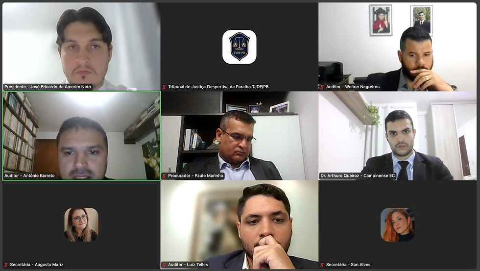 Sessão de Julgamento da 3ª Comissão Disciplinar - Edital 06/2025