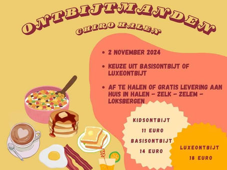 Ontbijtmanden 🥐🧇 zaterdag 02/11