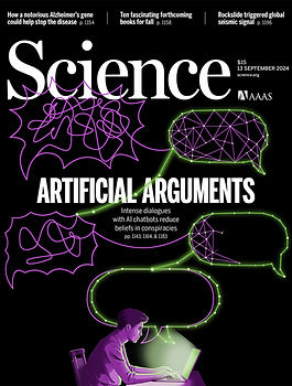 Science journal cover
