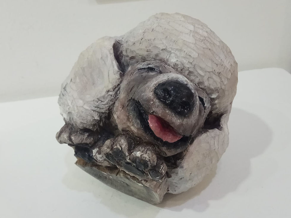 Ang Xue Ning_Of White_2019_Oil on Wood_2