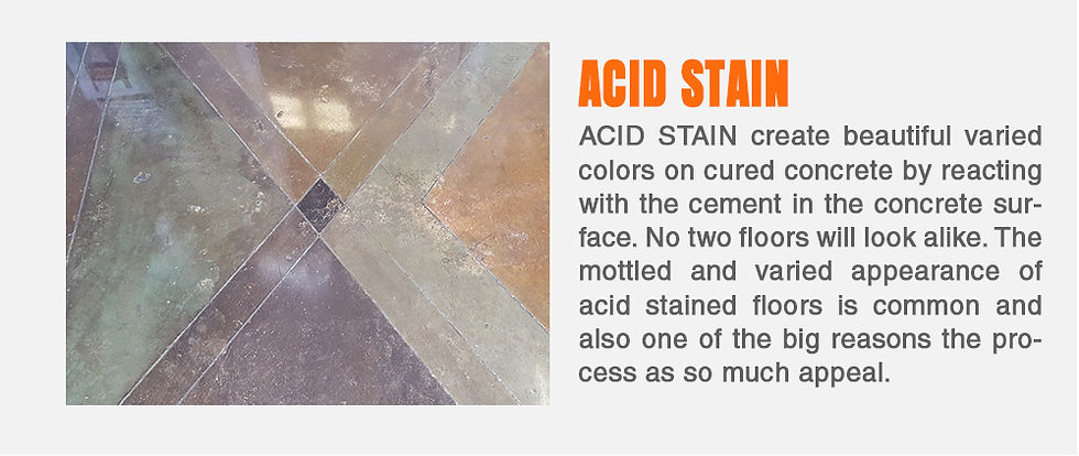 Acid Stain feature