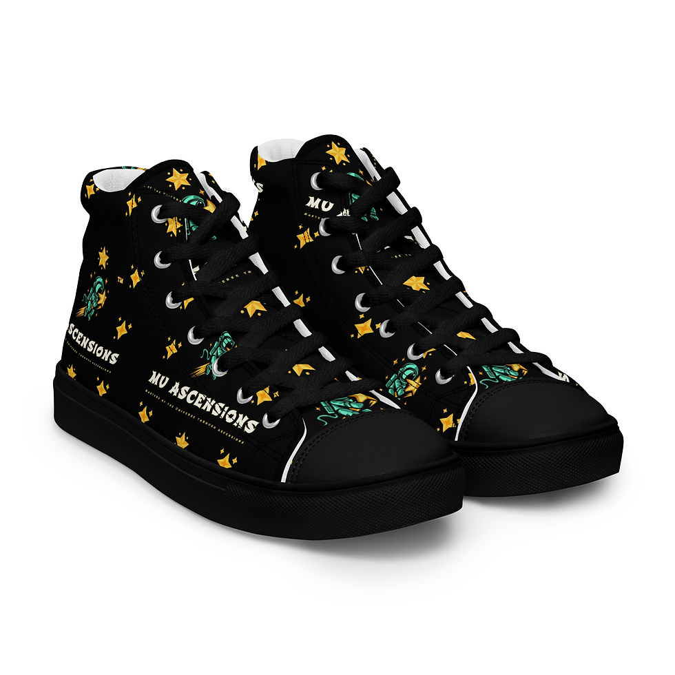 Thumbnail: Men’s high top canvas shoes