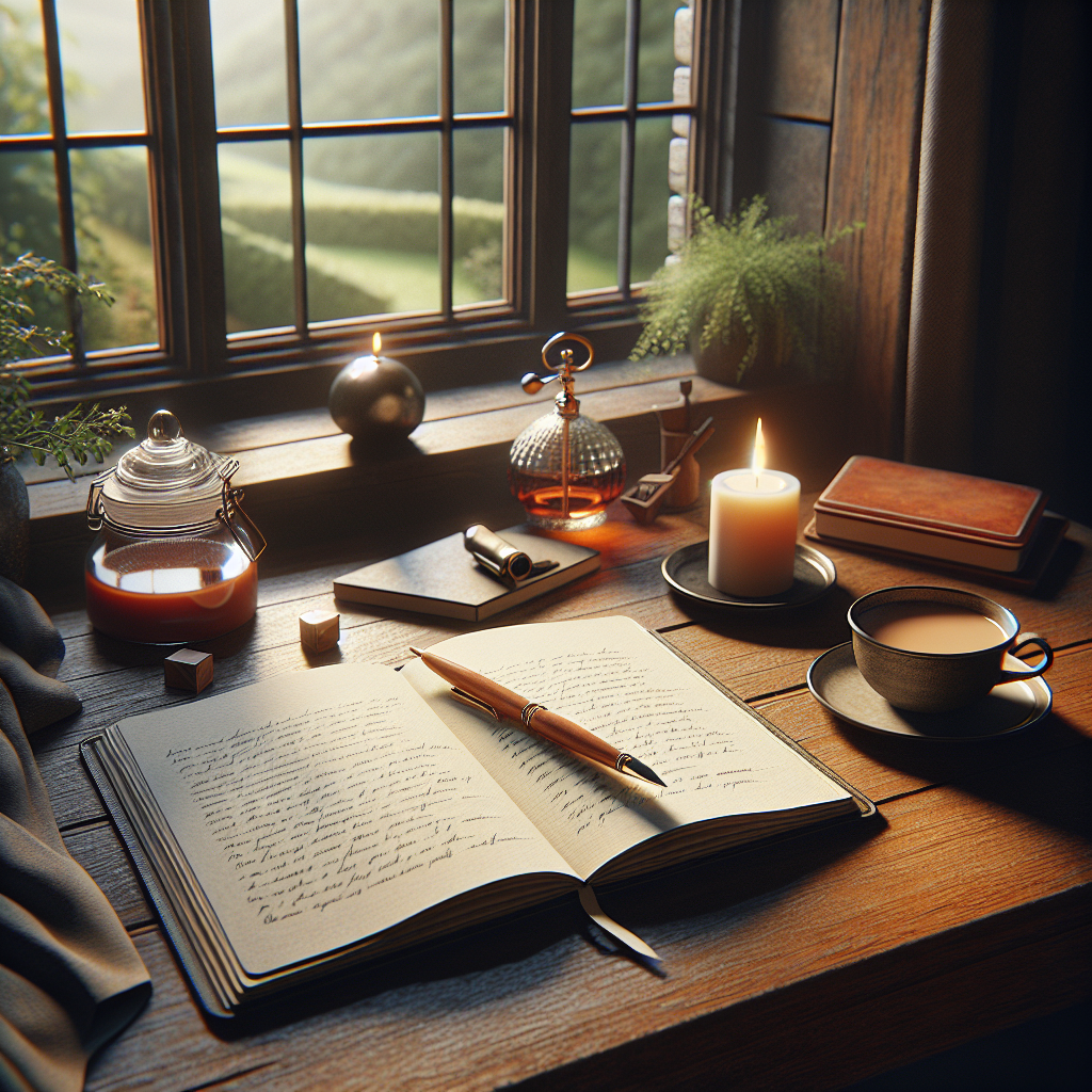 Writing in your journal helps you get to know yourself