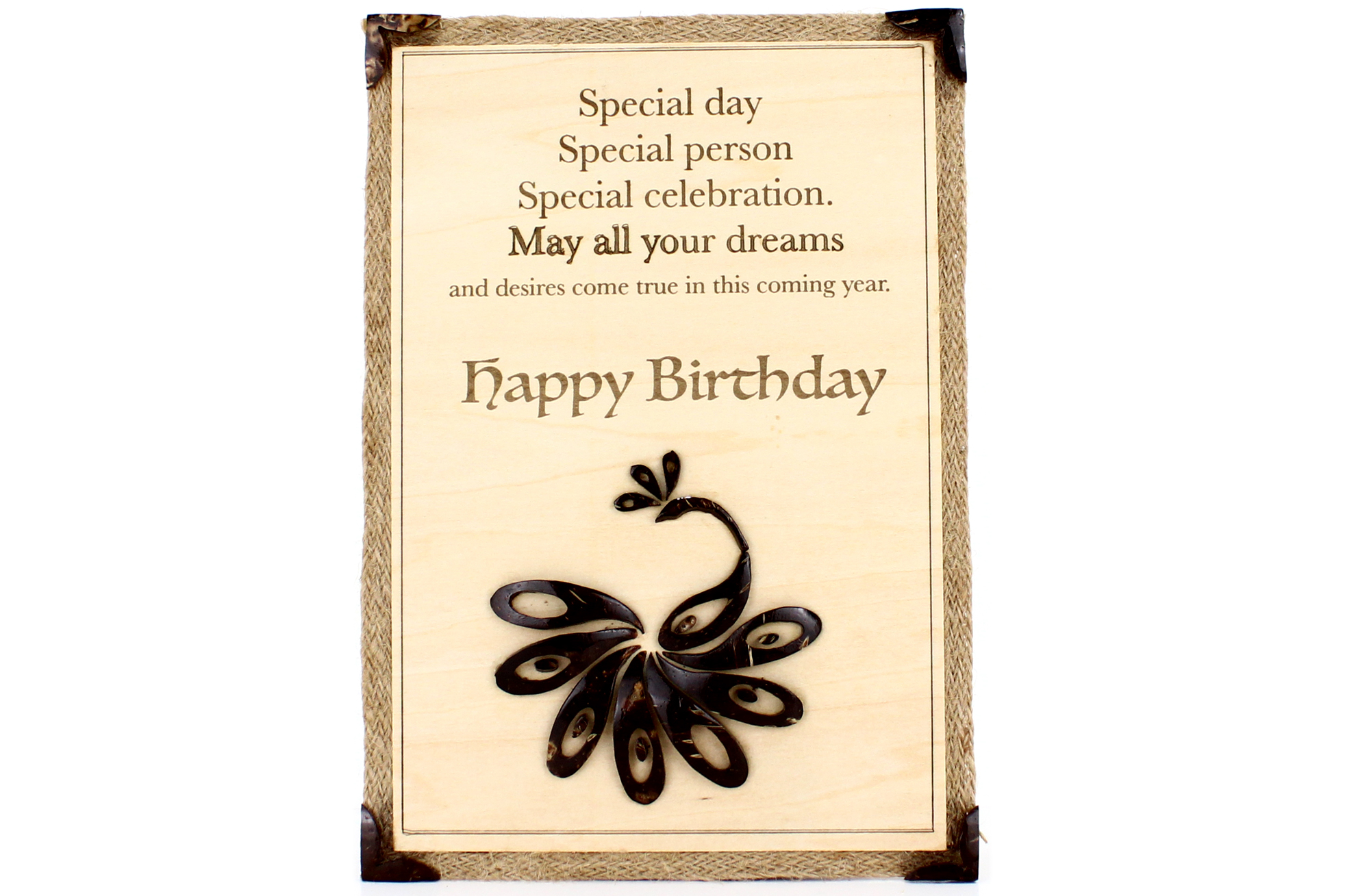 Customisable Greeting Card Engraved Greeting Card Wooden Card Unique