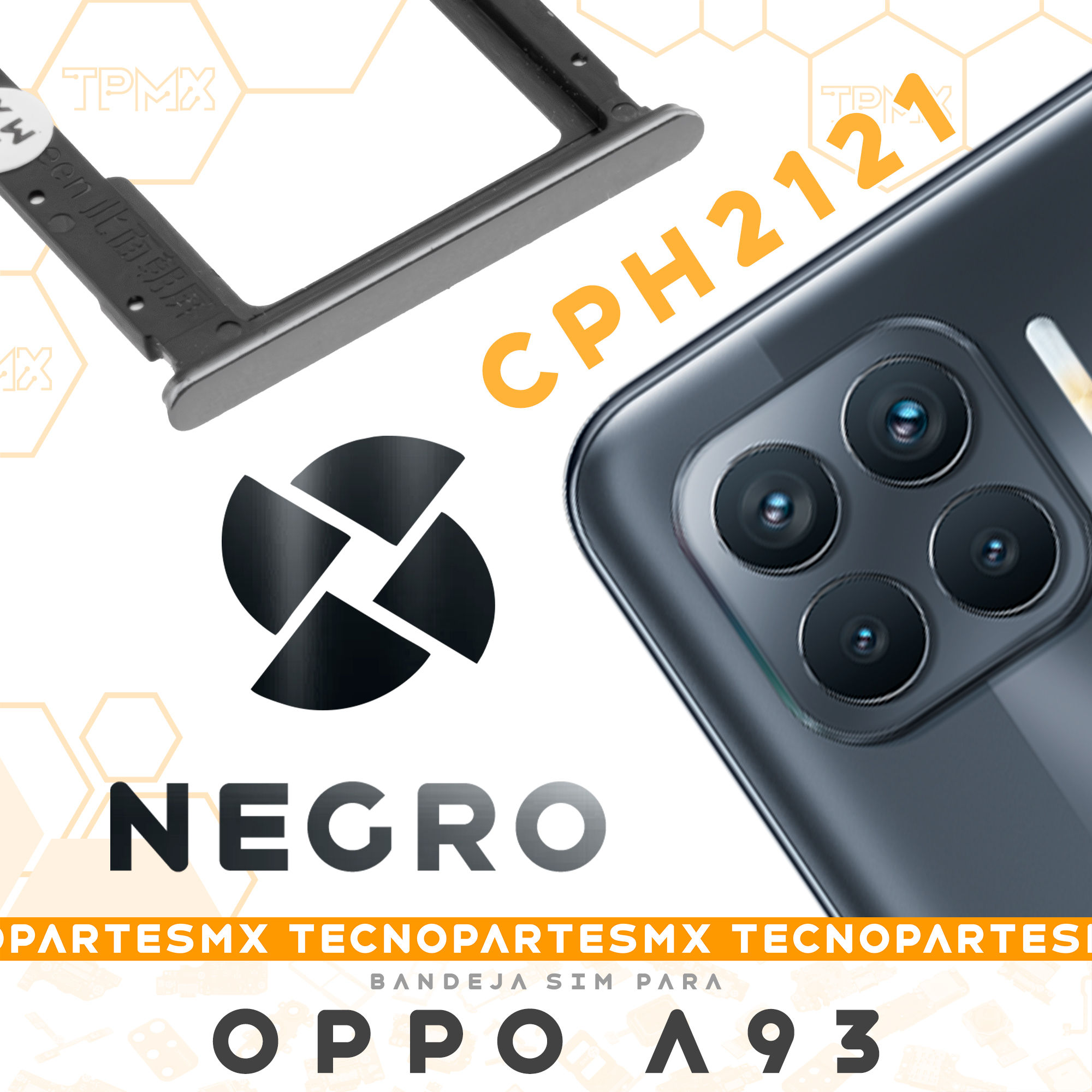 Bandeja Charola Porta SIM Para Oppo A93