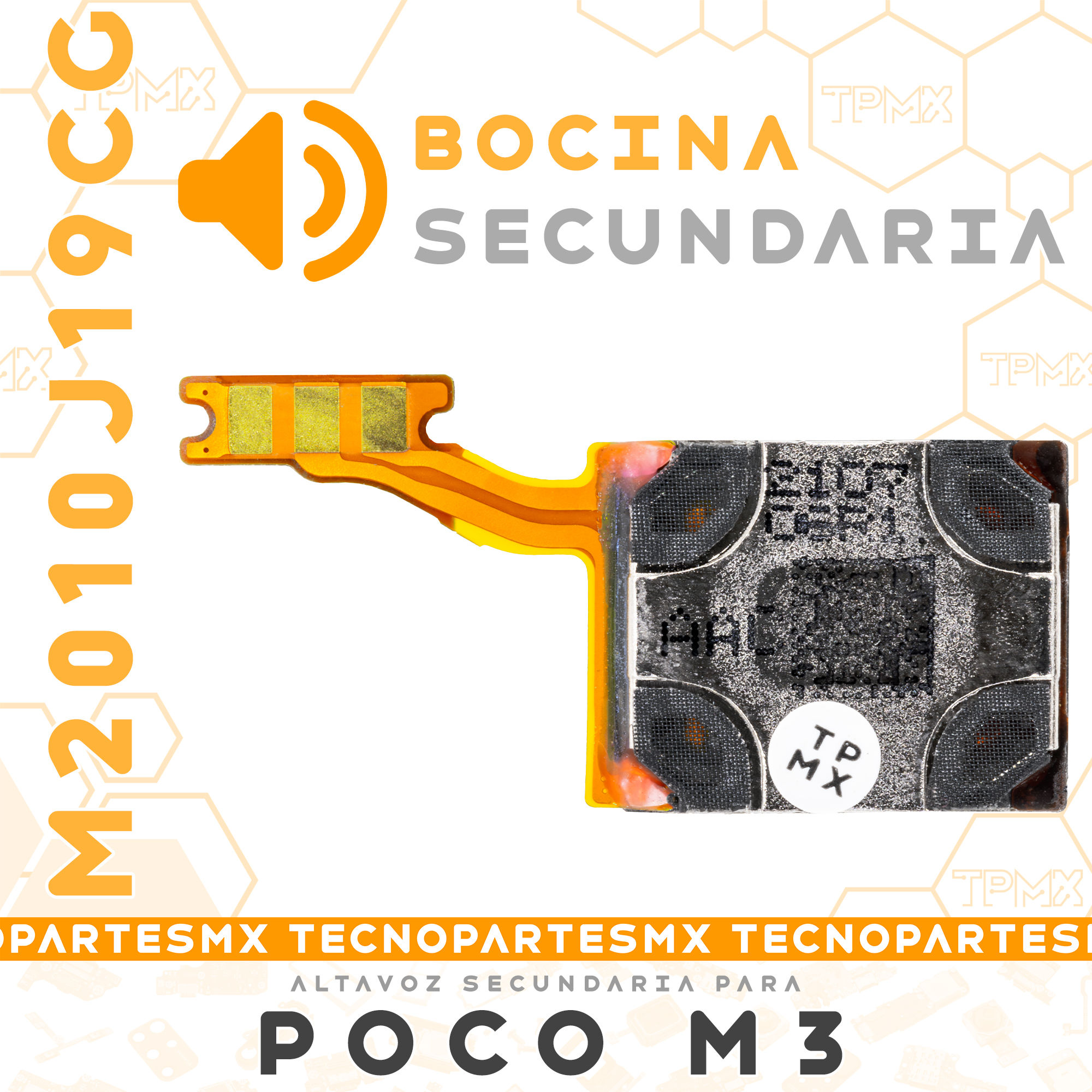 Bocina Superior Auricular Para Xiaomi Poco M3 M2010J19CG