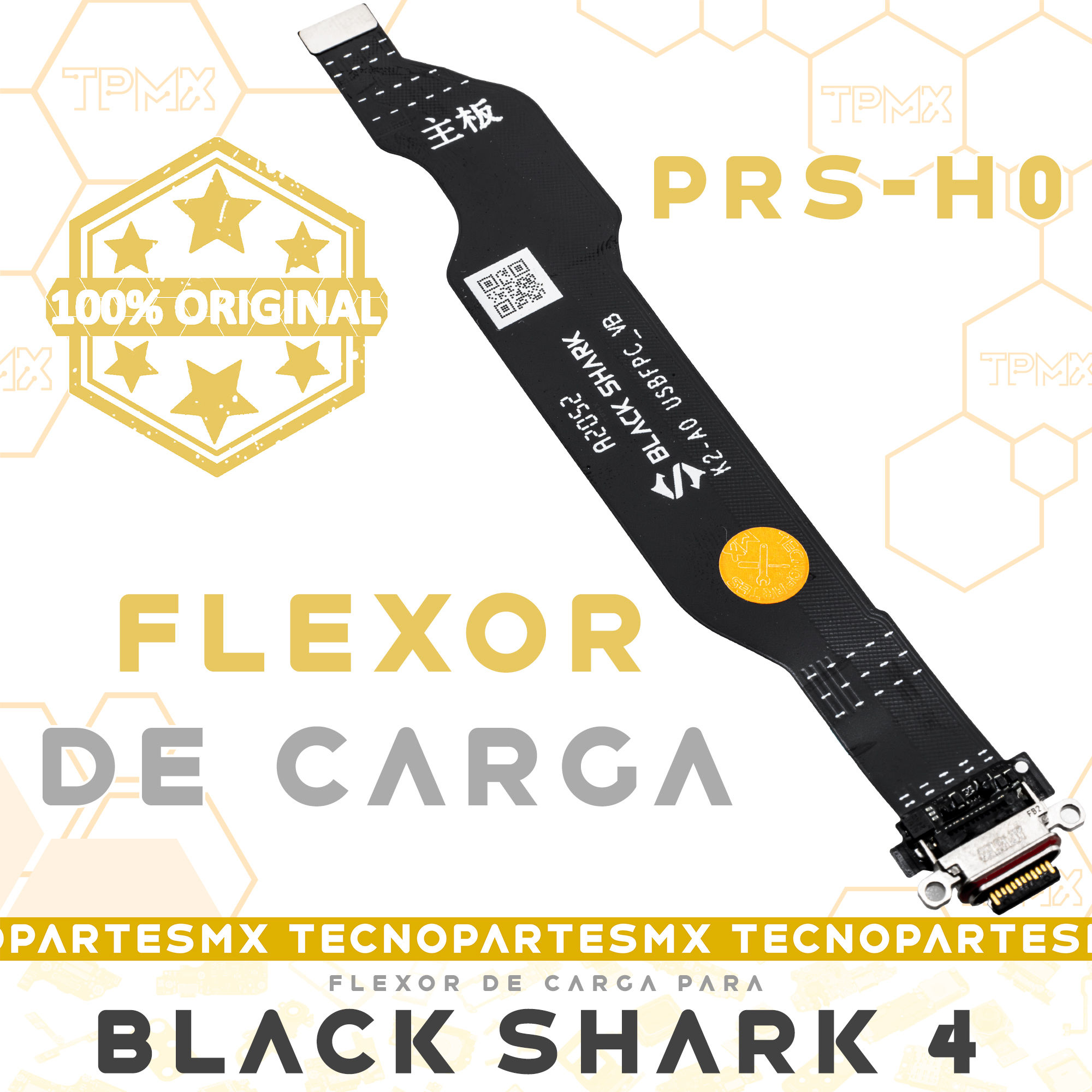 Flex Flexor Centro De Carga Para Xiaomi Black Shark 4 Orig