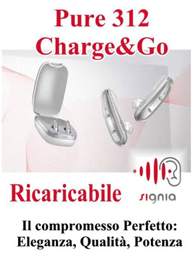 Signia Apparecchi Acustici Pure 312 Ricaricabile