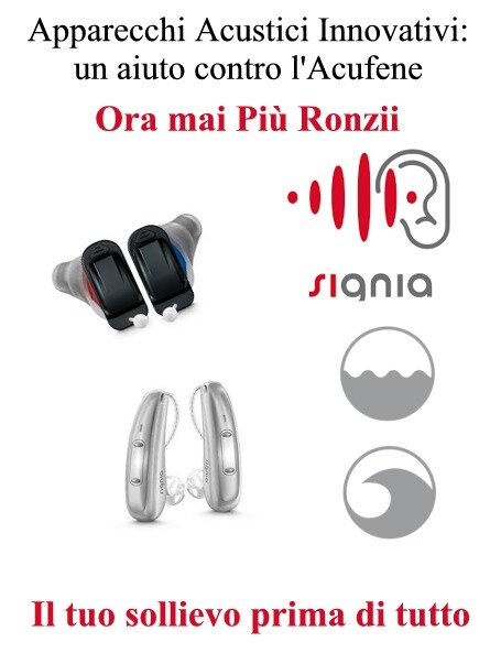 Signia Apparecchi Acustici per Acufene