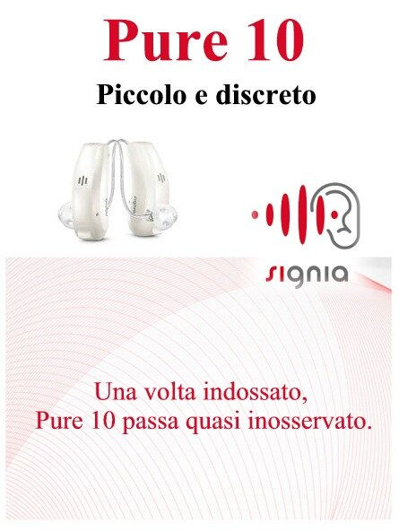 Signia Apparecchi Acustici Pure 10