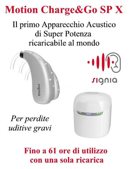 Signia Apparecchi Acustici MotionSP Charge-Go
