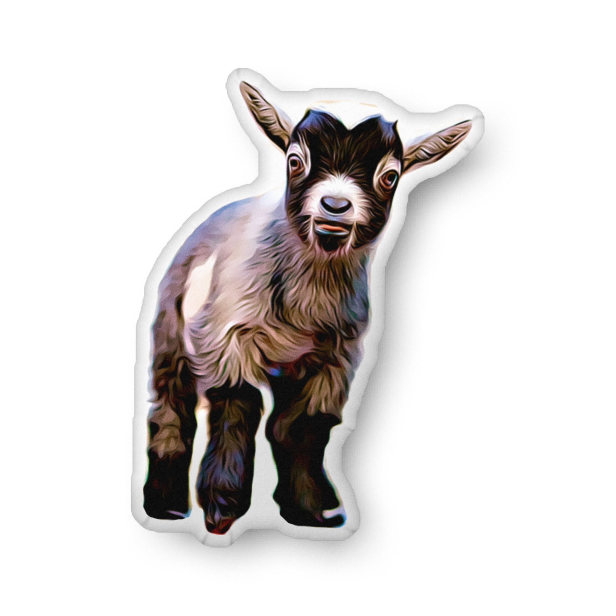 Samson pygmy goat pillow