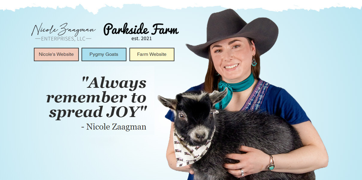 Samson the Pygmy Goat Collection by Nicole Zaagman
