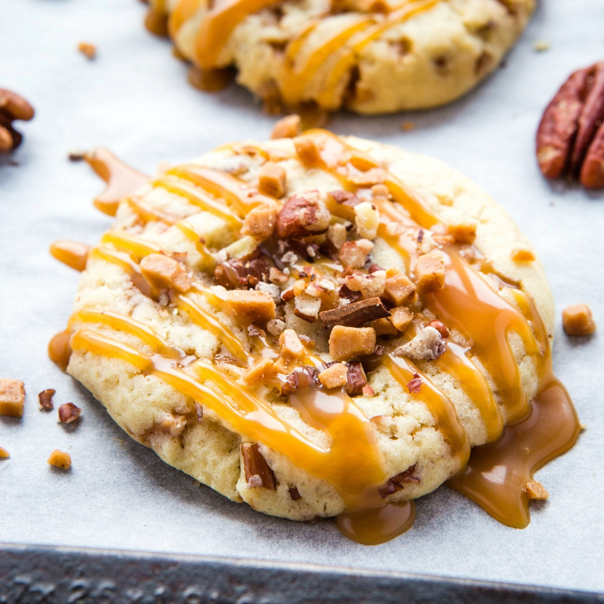 Caramel Pecan Cookie