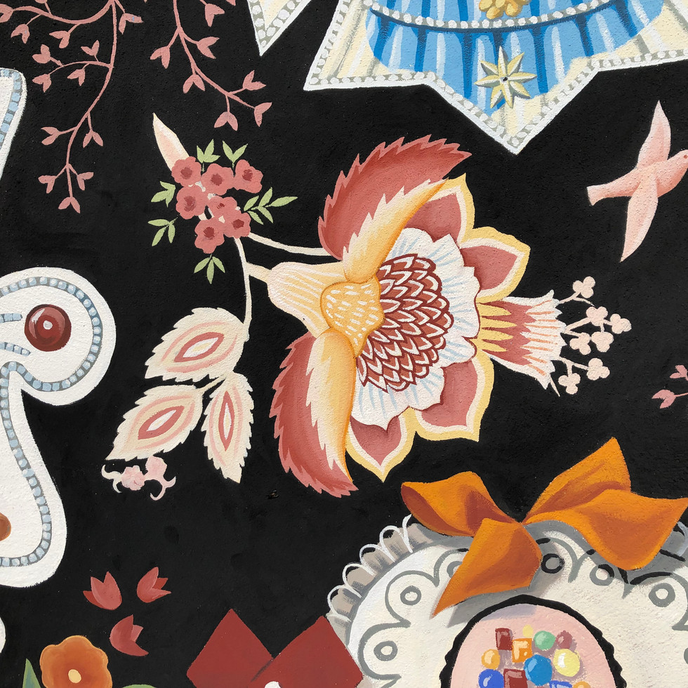 Fresque Cornillon-Confoux Cie Vincent Ducaroy Laure Fournier
