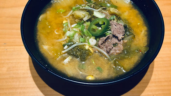 Traditional Beefbone Cabbage Soup