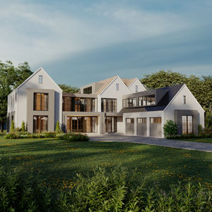 Serenity Garden House - 3D Exterior Rendering