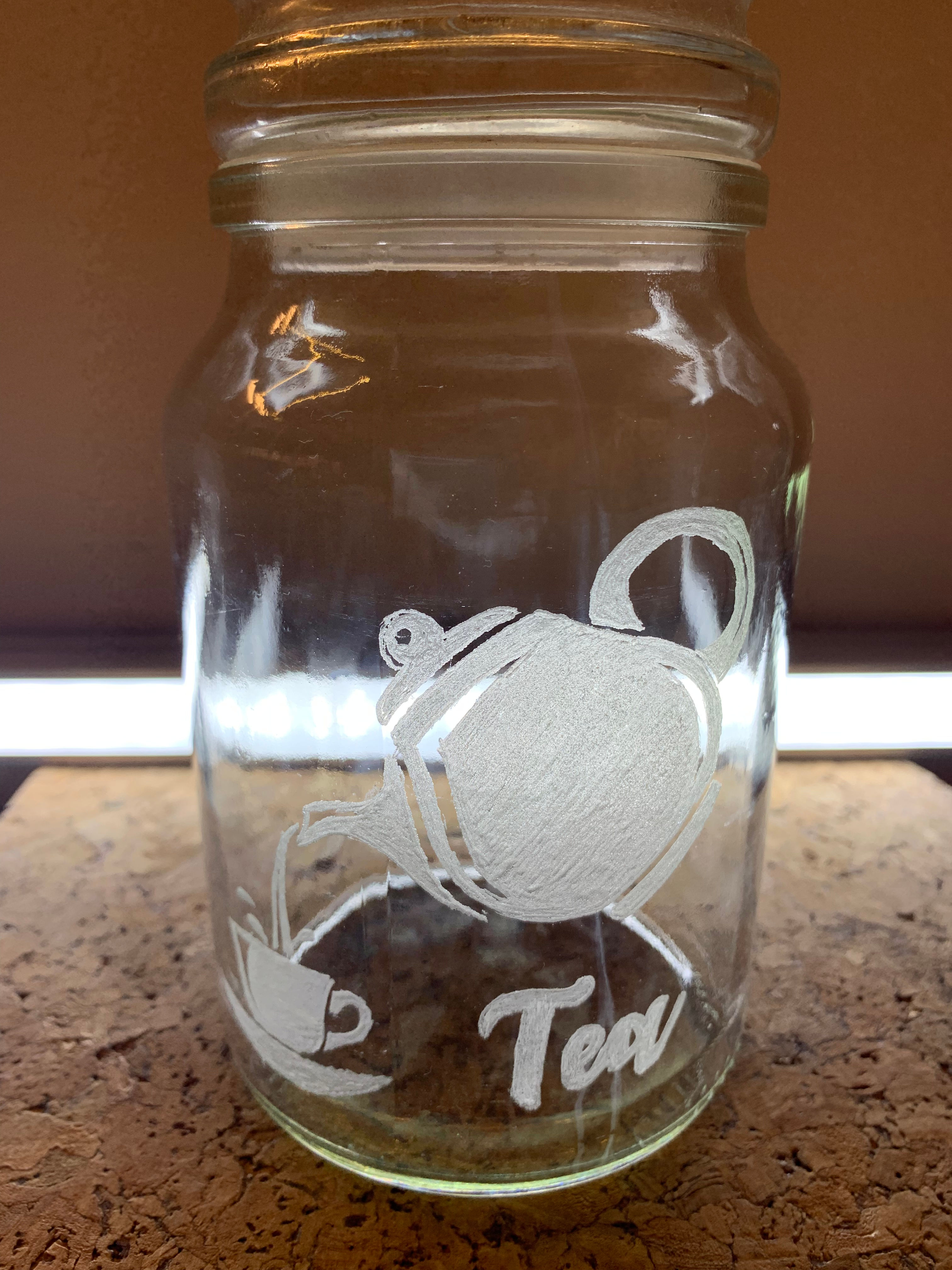 Teabag Storage Jar