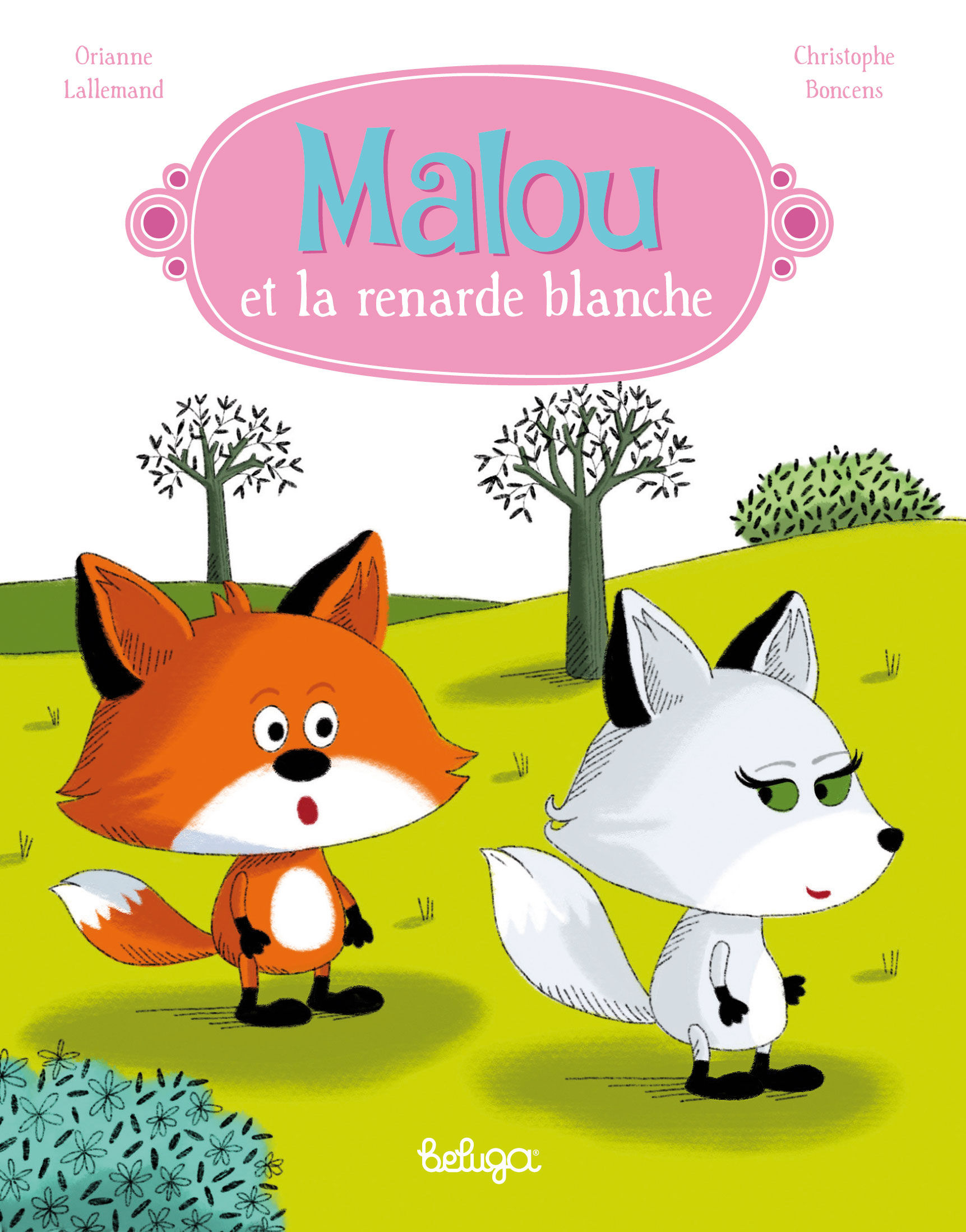 Malou et la renarde blanche