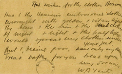 Yeats handwriting.gif