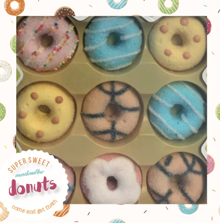 Donutdoos ontwerp