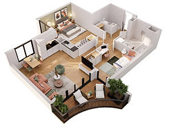 Perspective 3D floor plan by archvizstudio3d_3D.jpg