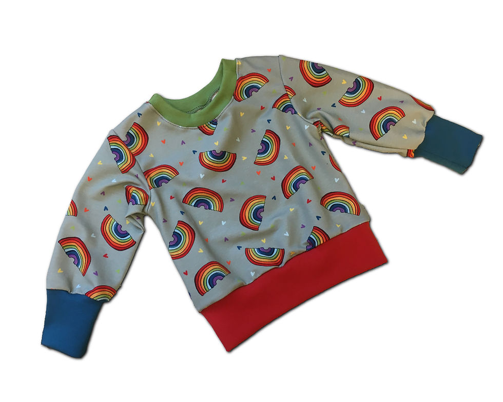 Sweatshirt / Regenbogen