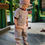 Miniaturbild: Pumphose aus Leinen/ Altrosa