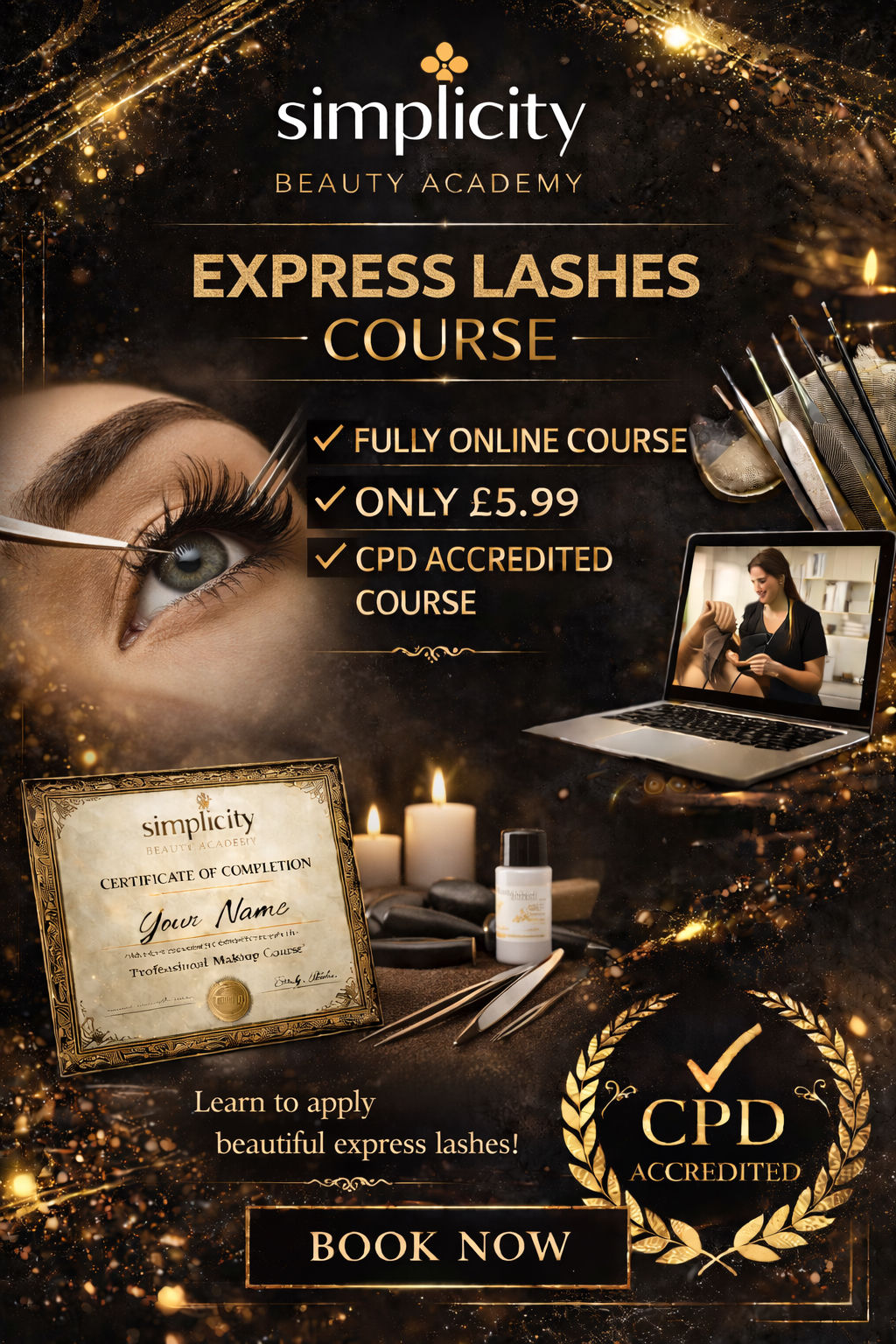 Express Lashes course
